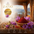 Kashmiri Mongra Saffron | 100% Pure Kesar | GI-Tagged, ISO 3632 tested | Category I | 5gm